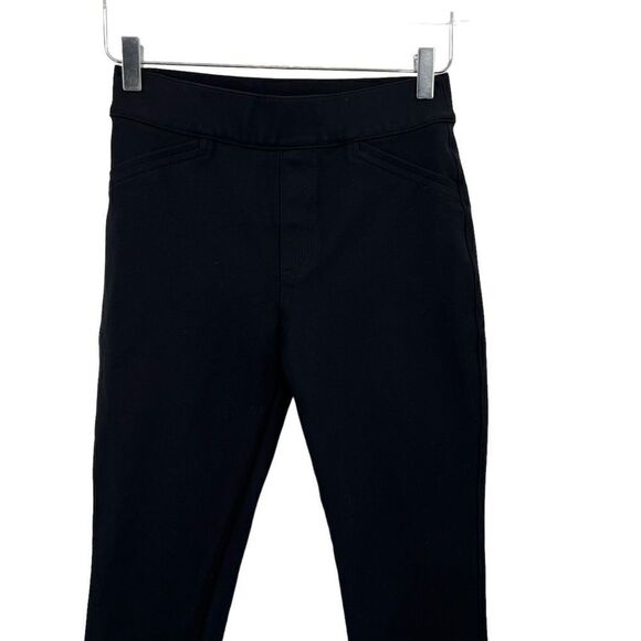 Spanx Women's Size Small Black Perfect Seamed Back Skinny Ponte Knit Pants - Picture 3 of 15